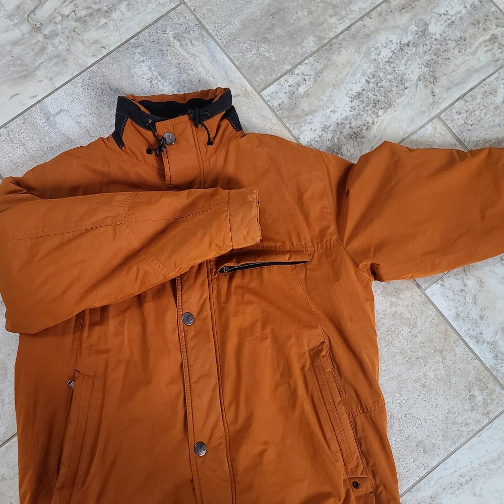 Bugatti Gore-tex; Vintage Rust Orange Jacket Coat